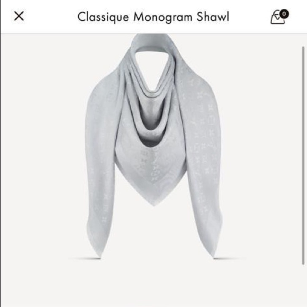 ‼️SOLD‼️ Louis Vuitton Classique Monogram Shawl